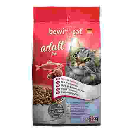 Bewi Cat Adult Fish 5kg cat food packaging