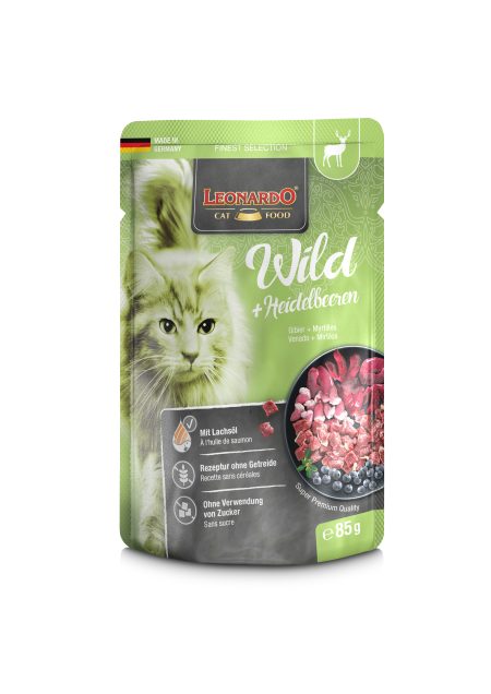 Leonardo Venison & Blueberry 85g - gourmet wet food for cats at Aquapet Kenya
