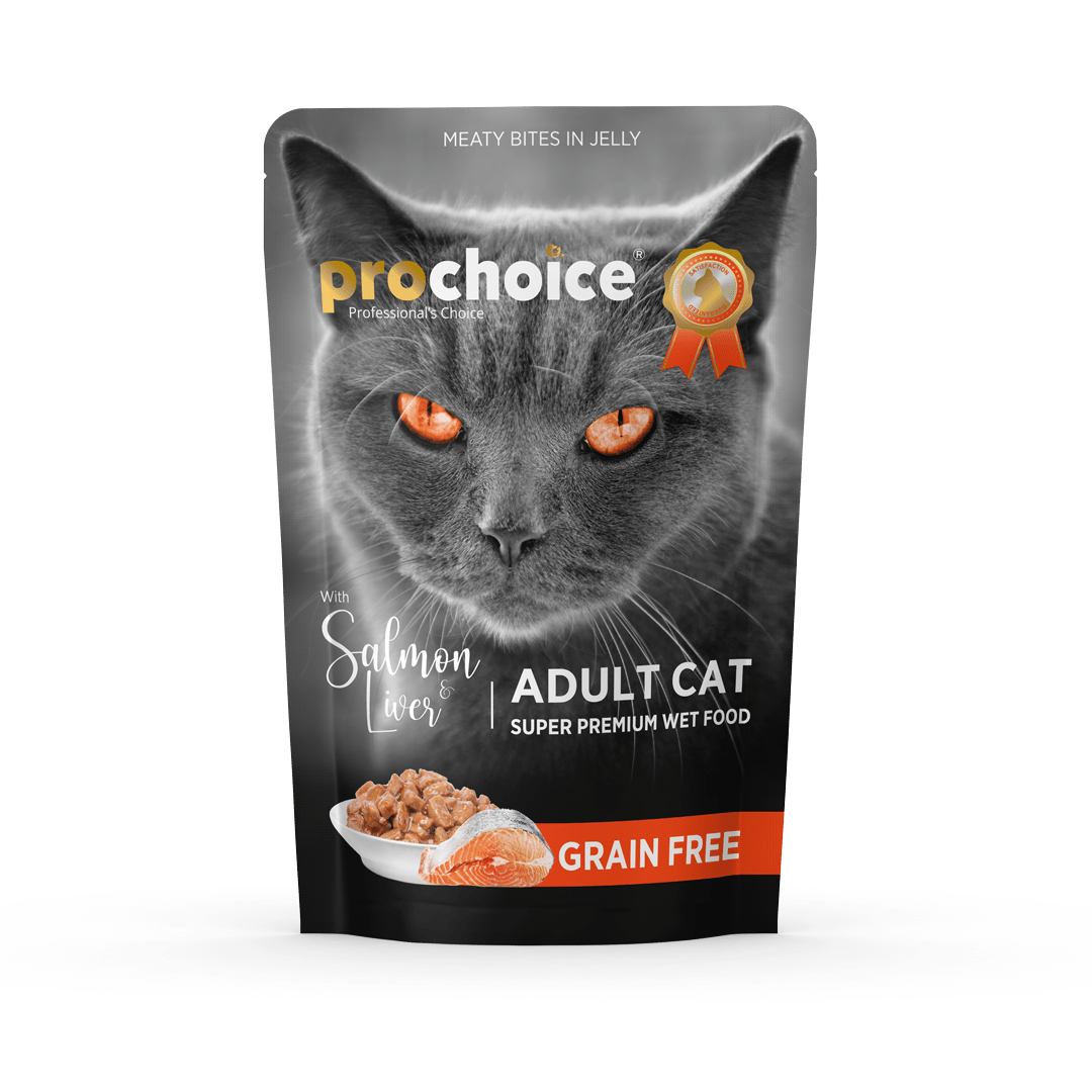 Prochoice Cat Salmon 85g premium wet food pouch