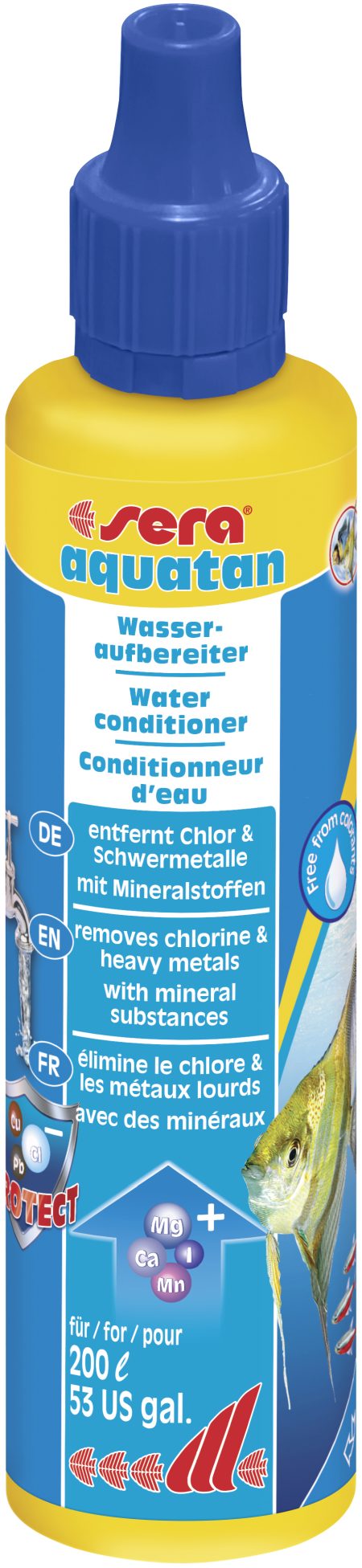 Aquatan 50ml water conditioner for healthy aquarium fish
