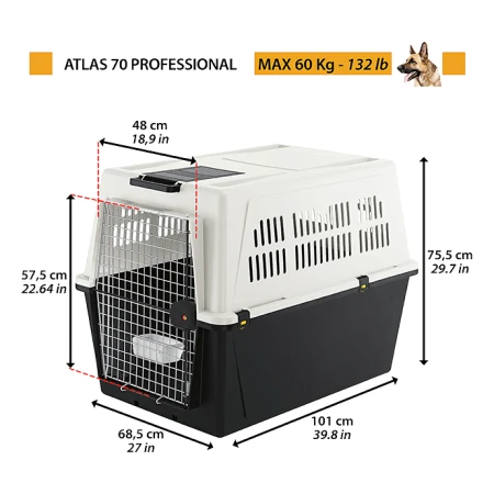 Alternative view of Ferplast Atlas 70 Pro Carrier