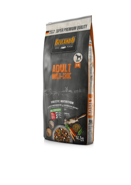 Belcando Adult Multi Croc 12.5kg dog food packaging
