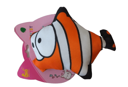Chic Cat Toy Fish #WPS199 interactive plaything for felines at Aquapet Kenya