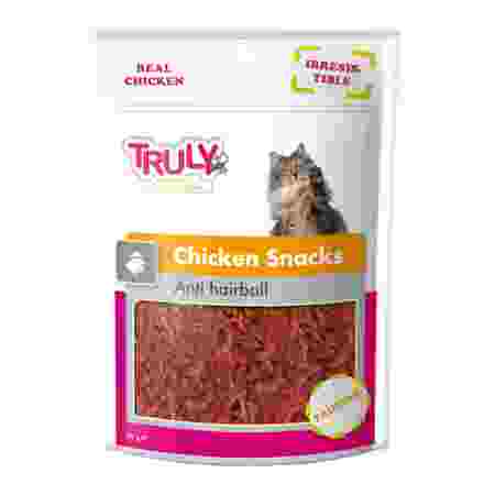 Truly Chicken Snacks Anti-Hairball For Cat 50G #CA-09H-01