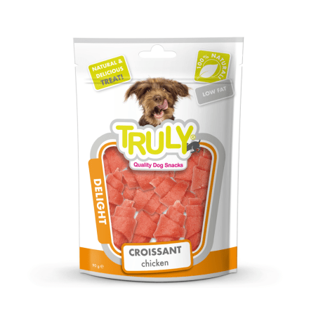 Truly Chicken Croissants natural dog treats at Aquapet Kenya