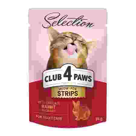 Club 4 Paws Cat Strips Rabbit In Gravy 85g
