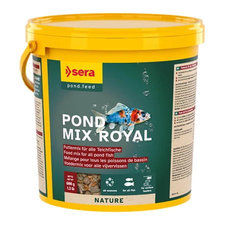 Buy Sera Pond Mix Royal Nature 10L – Balanced Pond Fish Food aquapet