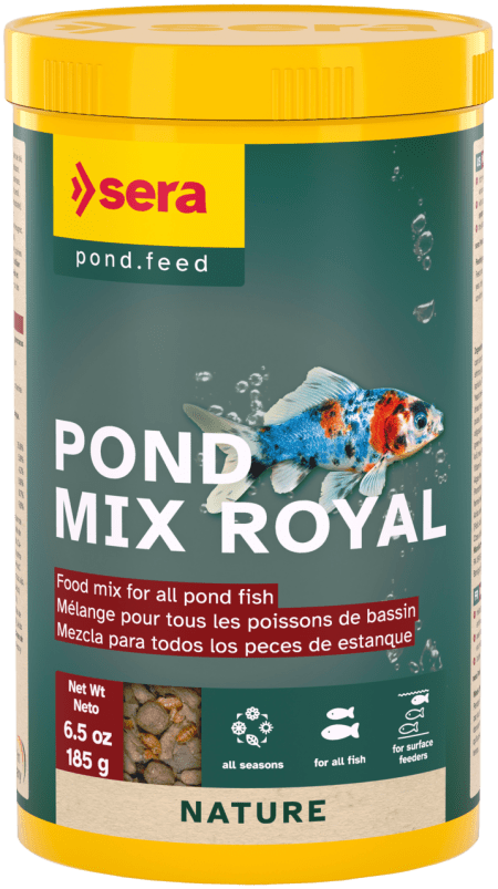 Pond Mix Royal 1000ml premium floating fish food for koi and goldfish Meta Description: