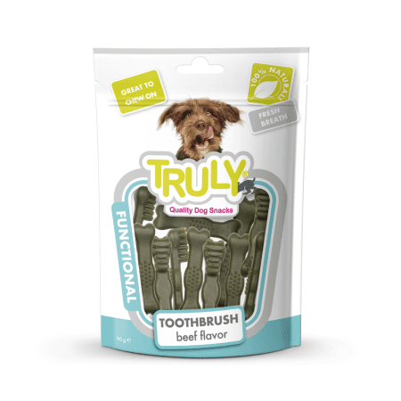 Toothbrush Beef Flavor dog dental chew at Aquapet Kenya