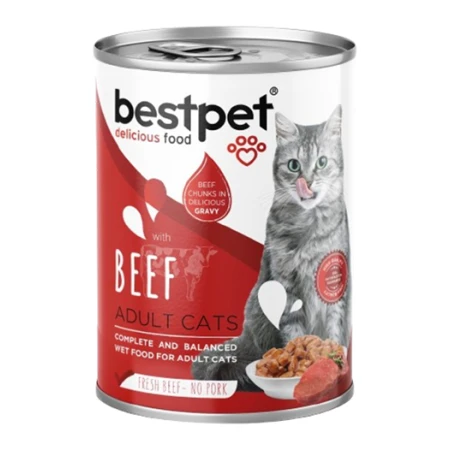 Bestpet Cat with Beef 400g