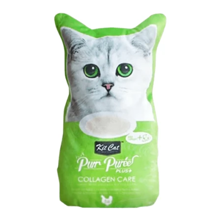 Kit Cat Plush Toy with Catnip - Green