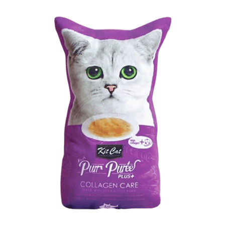 Aquapet Plush Toy Purple, a soft and cuddly plush pet toy designed for interactive play and comfort