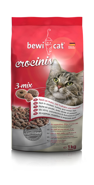 Bewi Cat Crocinis 3-mix 1kg