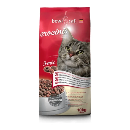 Alternative view of Bewi Cat Crocinis 3 Mix 10Kg