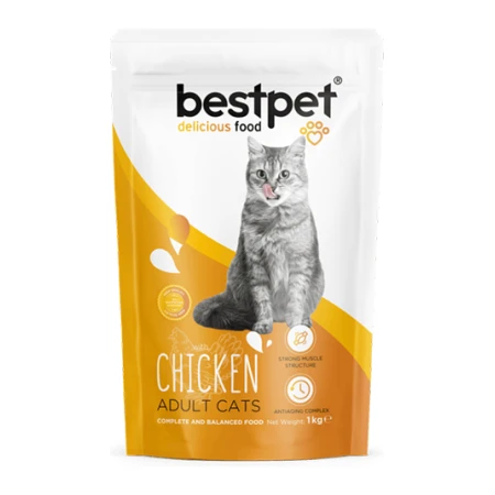 Bestpet Adult Cat with Chicken 1Kg