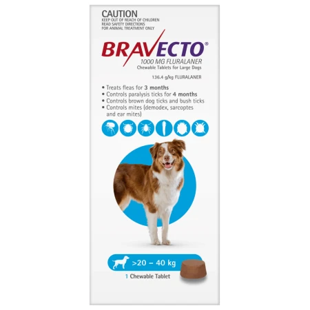 Bravecto Dog Tab - L