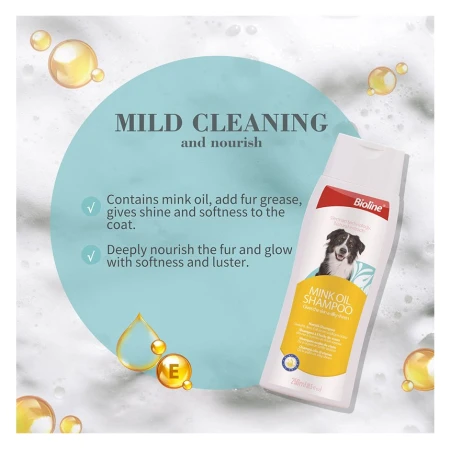 Alternative view of Bioline Mink Oil Shampoo 250ml