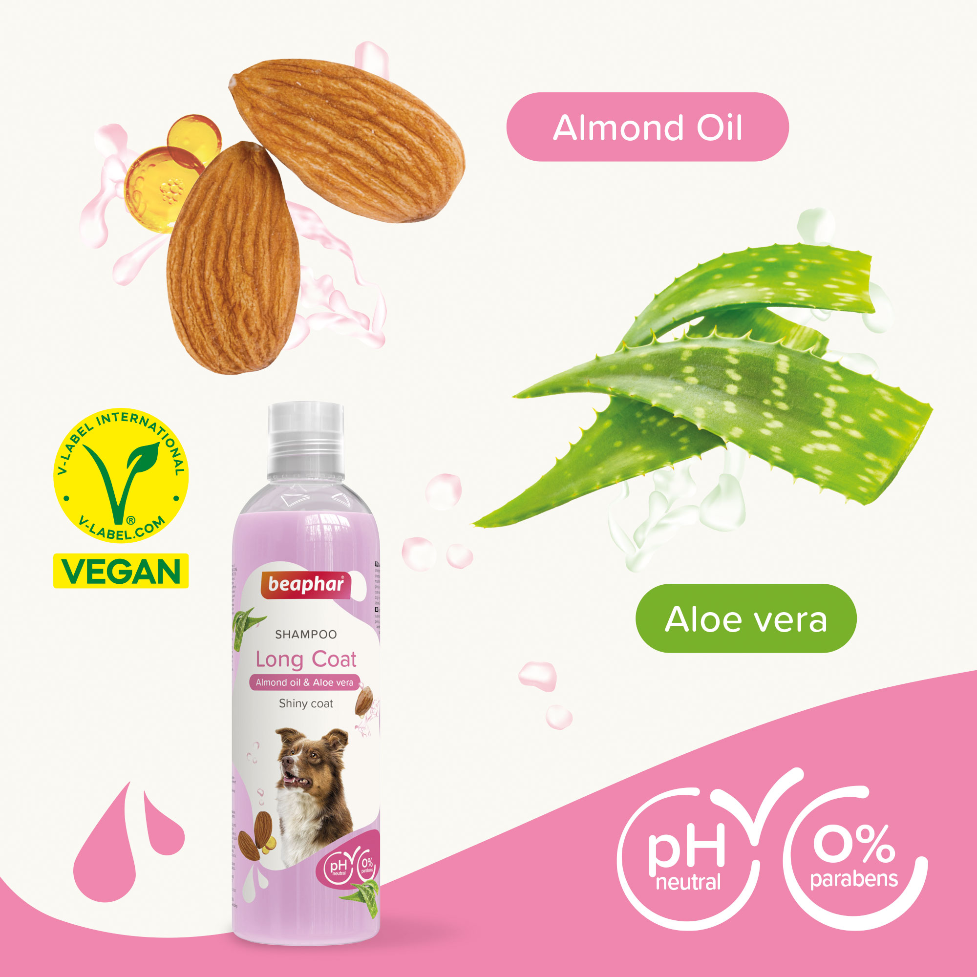 Beaphar Long Coat Shampoo 250ml - Image 2