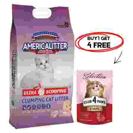 America Baby Powder Cat Litter 15Kg