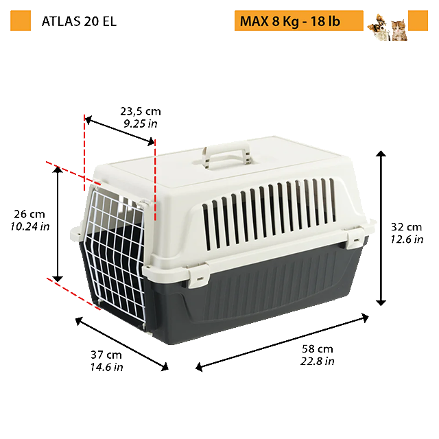 Ferplast Atlas 10 EL Carrier - Image 2
