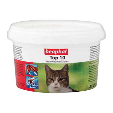 Beaphar Top 10 Cat 180 Tab