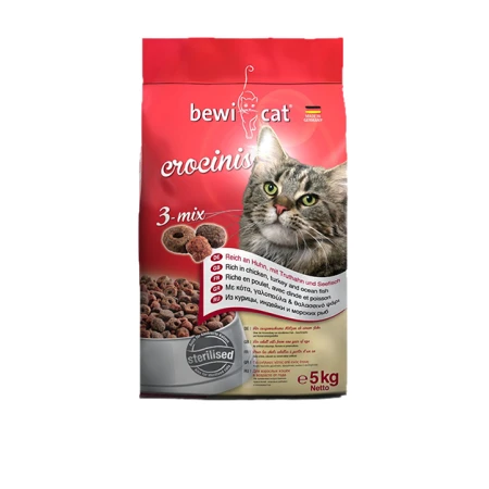 Bewi Cat Crocinis 3 Mix 5kg