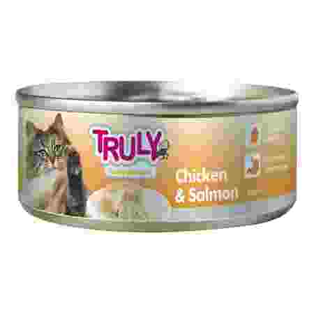 Truly Chicken & Salmon Can 95g #TNC-06