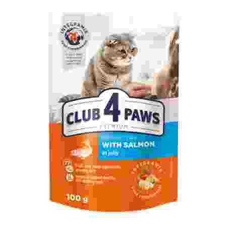 Club 4 Paws Cat Salmon in Jelly 100g