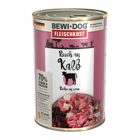 Bewi Dog Rich in Veal 400g