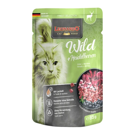 Leonardo Venison & Blueberry 85g