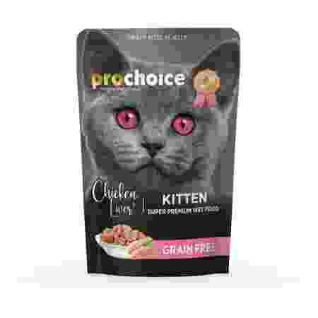 Prochoice Kitten Chicken with Liver 85g