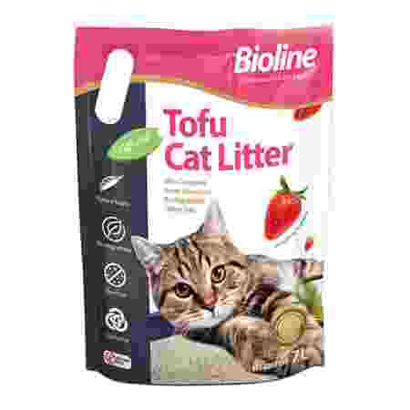 Bioline Tofu Cat Litter Strawberry 7L