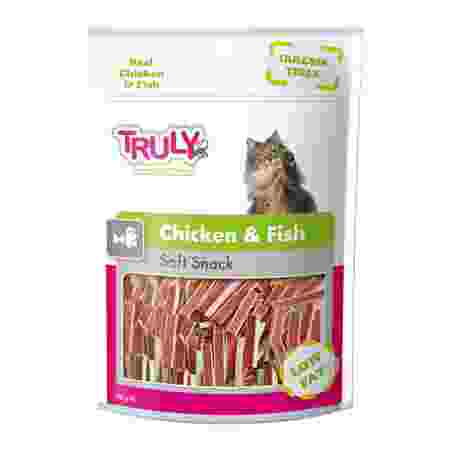 Truly Soft Snack Chicken & Fish For Cat 50G #CC-04S